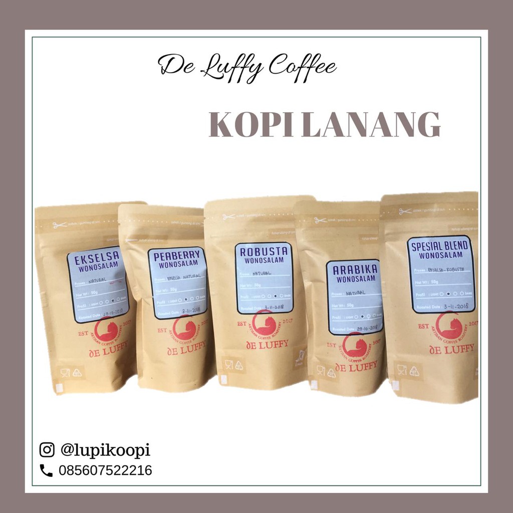 

De Luffy Coffee Kopi Lanang Wonosalam