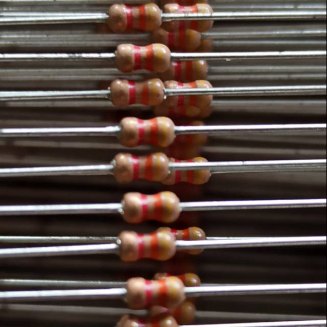 Resistor 1/4w 4.3k per 100 pcs