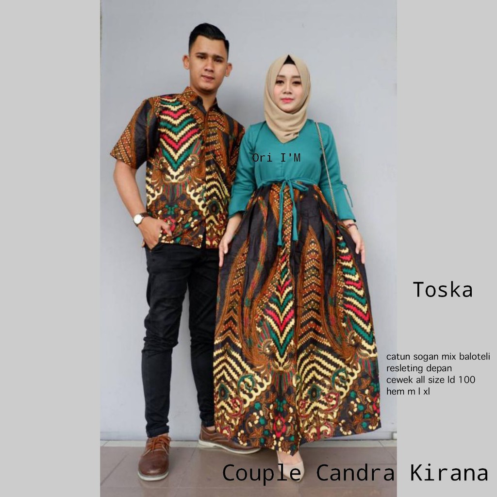 GROSIR BATIK COUPLE CANDRA KIRANA