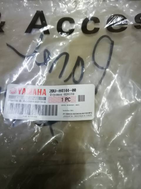 tameng panel depan xride x ride hitam orisinil ygp 2buh414400