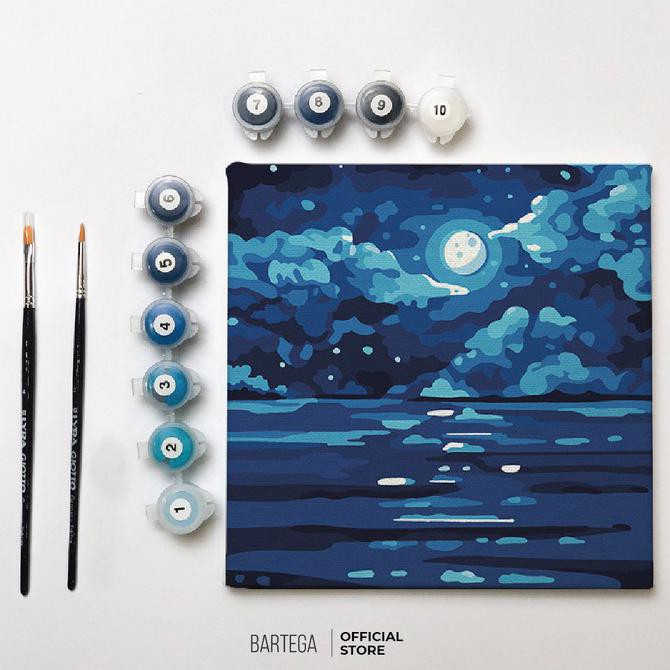 

Bartega Paint by Number Kit : Nimbus - With Easel