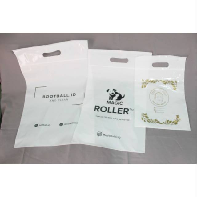 SABLON PLASTIK CUSTOM DESIGN ZIPLOCK/KLIPOND/KLIP UKURAN 20X25+5