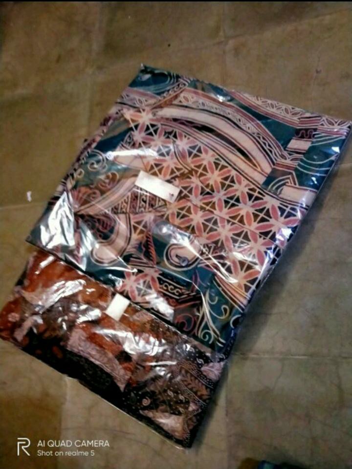 Agrapana Batik Slim Fit Batik Premium Kemeja Baju Batik Pria Lengan Panjang Limited Edition