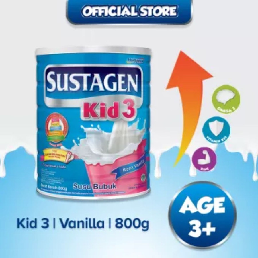 Sustagen Kid 3 Vanila|Madu 800gr