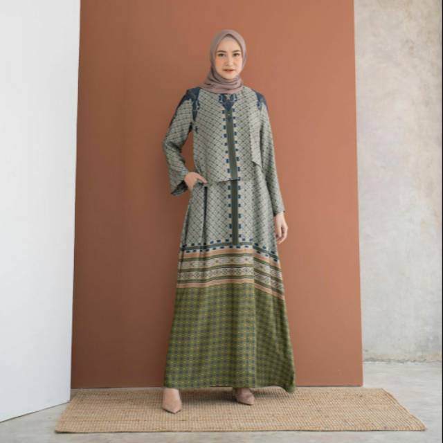 Rumaisha Dress by Heaven Lights Color Afra Size L