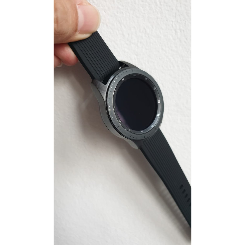 SAMSUNG GALAXY WATCH S4 BLACK 42mm SECOND LIKE NEW MULUS ORIGINAL