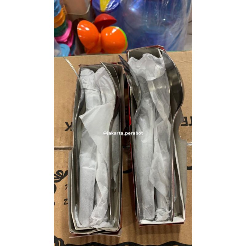 KIG-Sendok / Garpu Makan Stenless ( isi 1 Lusin )