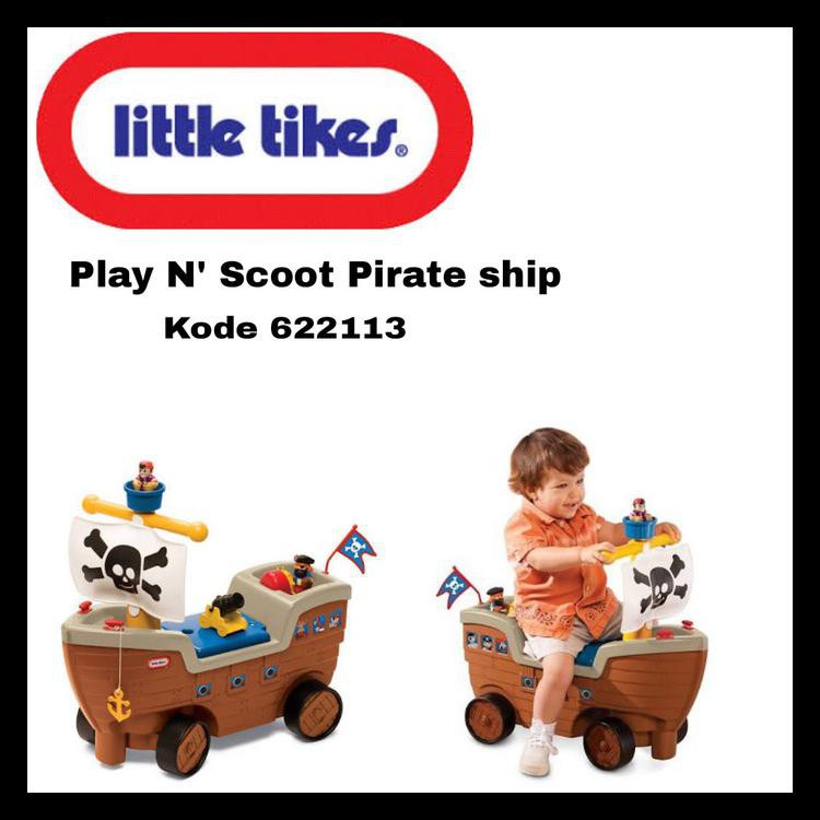 play n scoot pirate ship