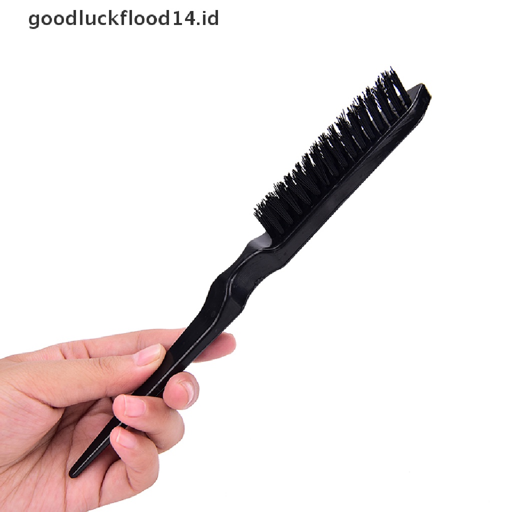 [OOID] 1Pc Hairdressing Brushes Teasing Back Combing Hair Brush Slim Line Styling Comb ID