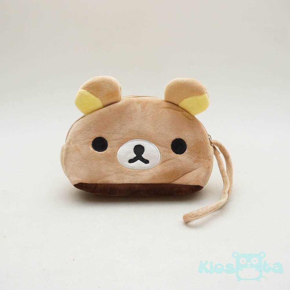 dompet hp oval rilakkuma 2 resleting