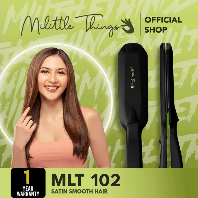 ❤ jselectiv ❤ MILITTLE THINGS MLT 102 Hair Straightener Smooth - Catokan Pelurus Rambut