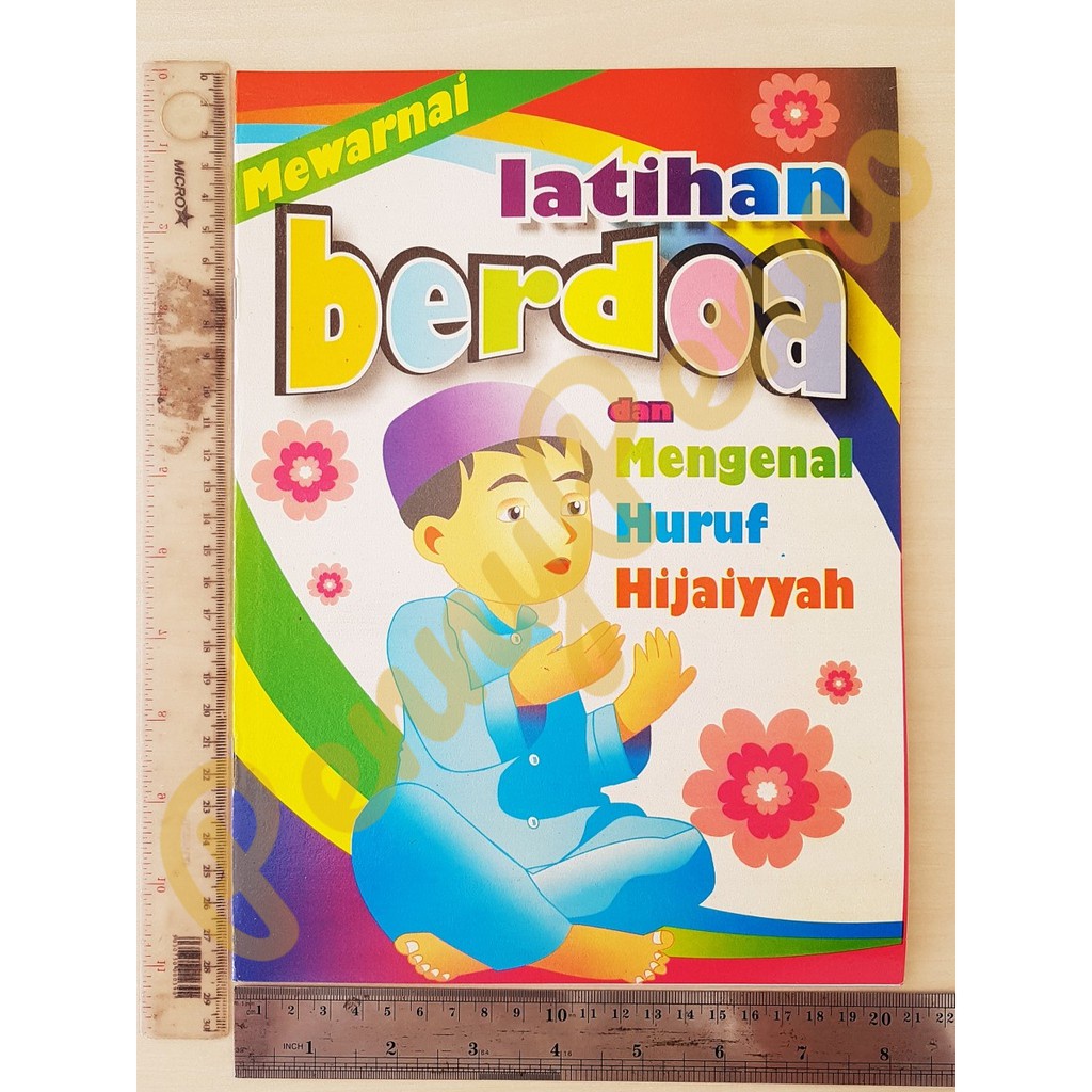 

JC - Buku Mewarnai Latihan Berdoa & Mengenal Huruf Hijaiyah (Uk 28,5cm X 21cm)
