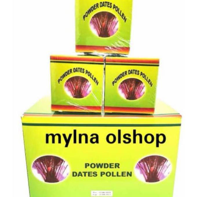 

Ready Stock Termurah Serbuk Kurma Muda Promil Powder Dates Pollen Asli Saudi