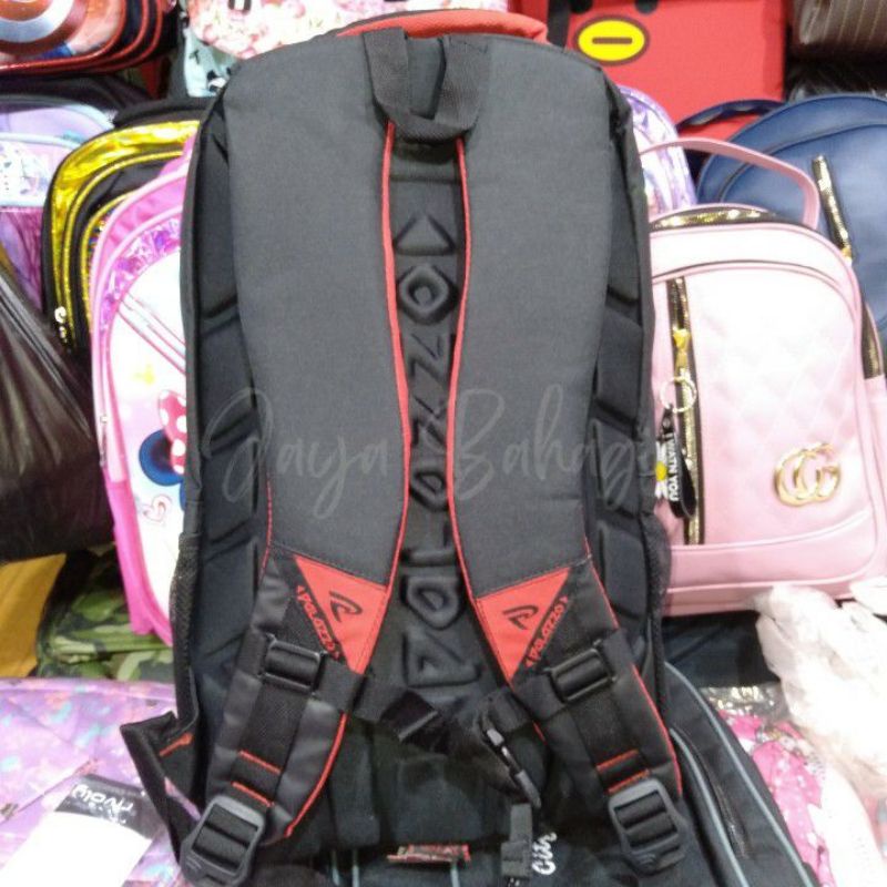 Ransel Laptop Palazzo 300 Tas Sekolah Kerja Pria Emboss Belakang Original