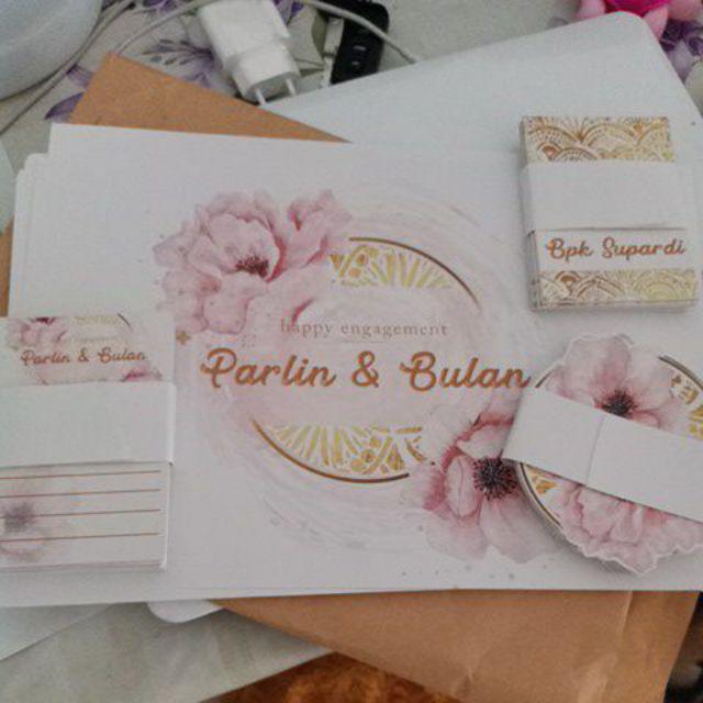 Table Mat / Placemat Decor Custom Request Bridal Shower Baby Shower Sweetseventeen