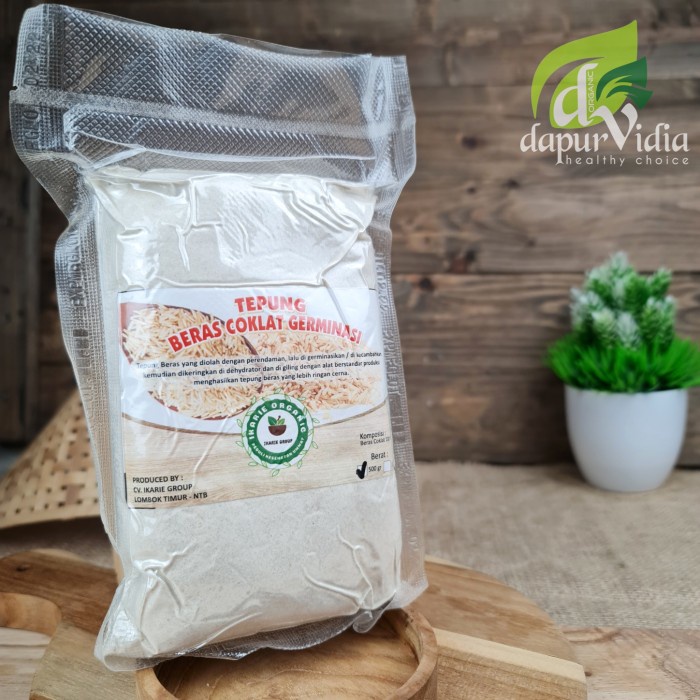 

Ketan-Beras-Tepung- Tepung Beras Coklat Germinasi 500Gr Ikarie -Tepung-Beras-Ketan.