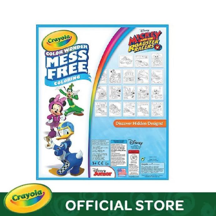 

Crayola Color Wonder Mess Free Coloring Pad & Marker - Mickey Mouse