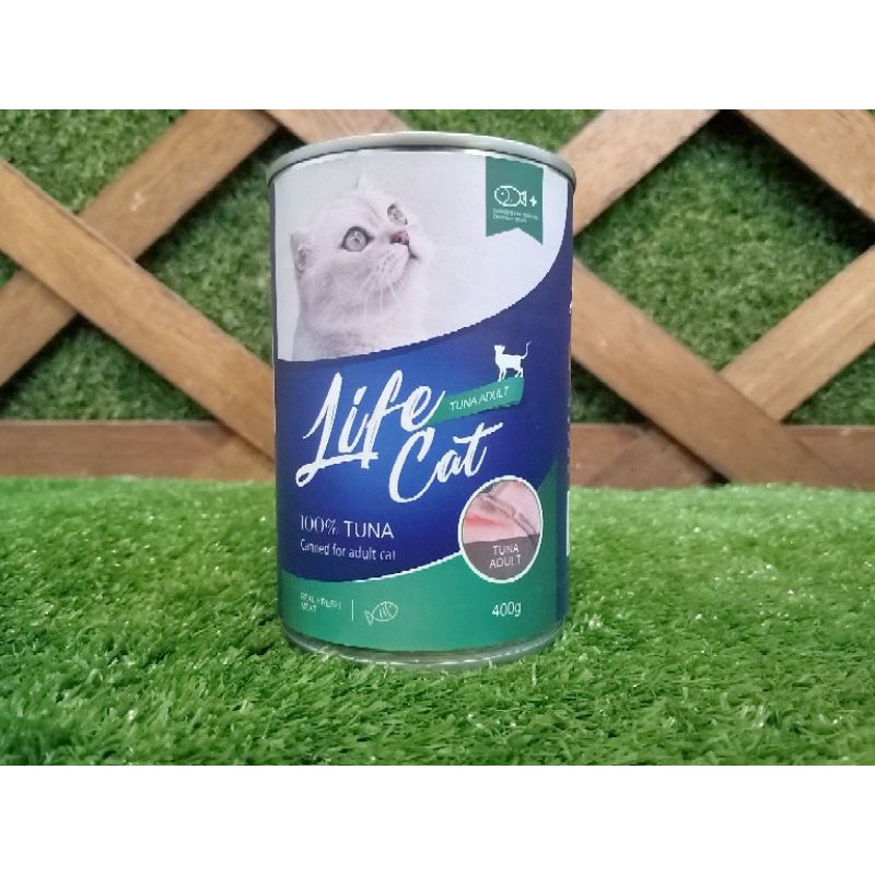 Life Cat Makanan Kucing Kaleng 400Gr / cat wetfood/kitten tuna/salmon