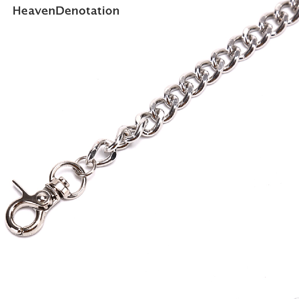 [HeavenDenotation] 60cm Long Keyring Keychain Chain Hipster Pant Jean Key Wallet Belt Ring Clip