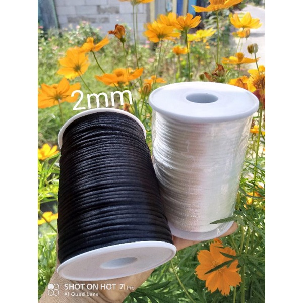 

Tali satin / tali china 90 meter ukuran 2mm 45,,000 / Roll