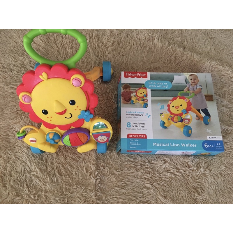 Baby Walker Fisher Price Musical Lion