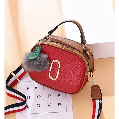 BJ81201 - BLACK/GRAY/GREEN/PINK/RED - SLEMPANG JINJING TOTEBAG HANDBAG TAS WANITA FASHION IMPORT MODIS ELEGAN TERMURAH TERLARIS TERBARU BAGSTORE JAKARTA TAS BATAM GT1201