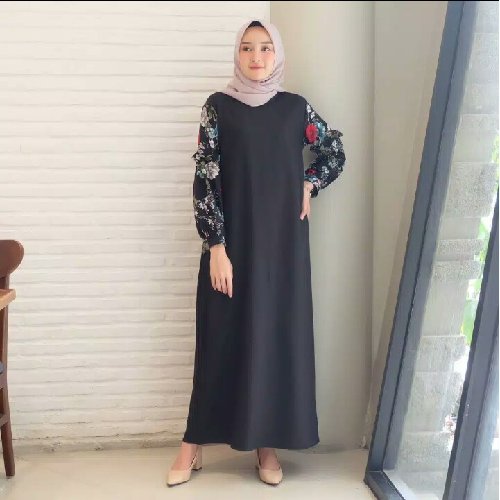 Gamis Agnes / Fashion Muslim / Maxi Dress / Terbaru / Best Seller