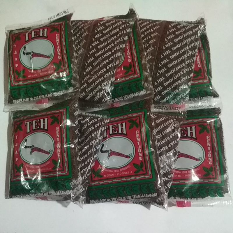 

(10 bungkus) Teh Bubuk Wangi Tjap Rentjong Khas Medan
