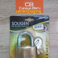 GEMBOK SOLIGEN KOMPUTER 60 MM PENDEK