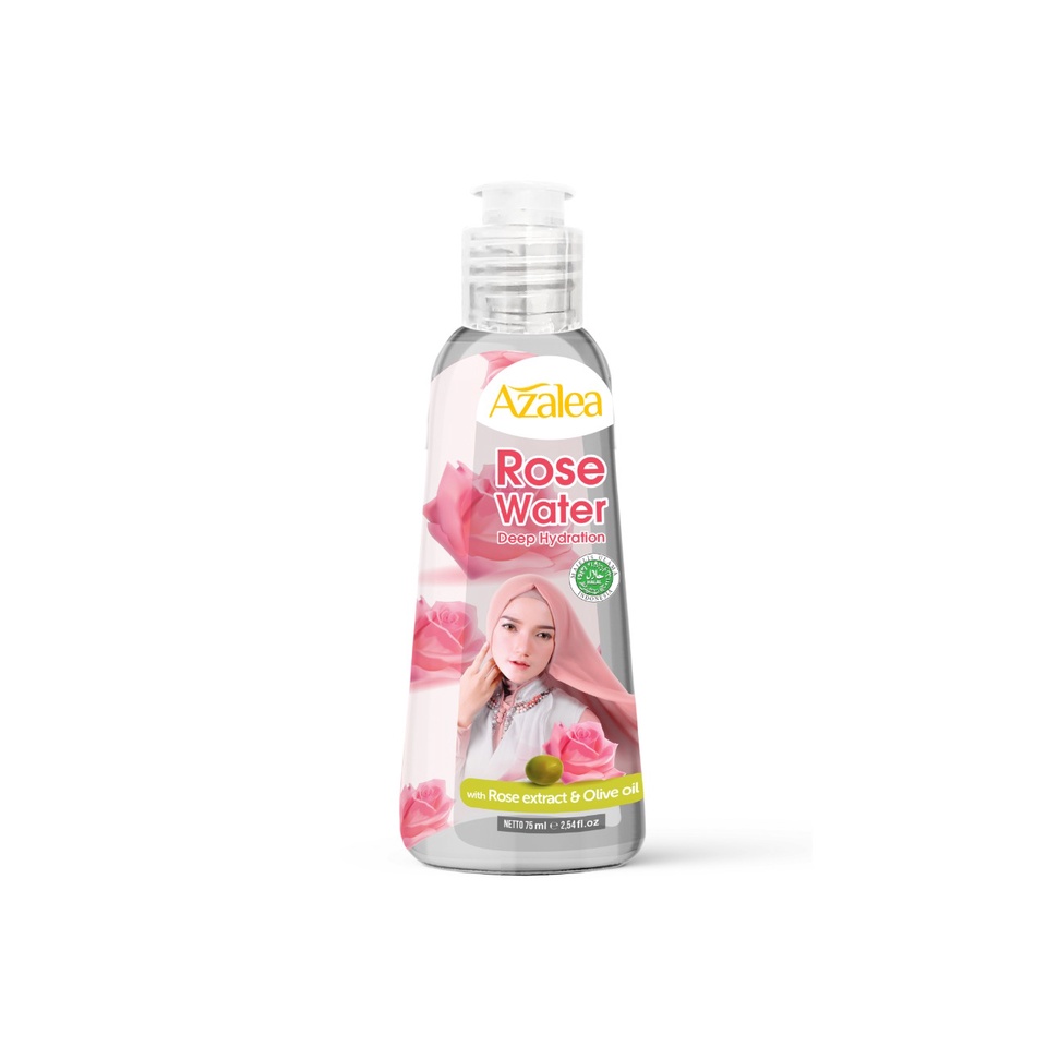 AZALEA Rose Water Deep Hydration with Zaitun Oil 75mL