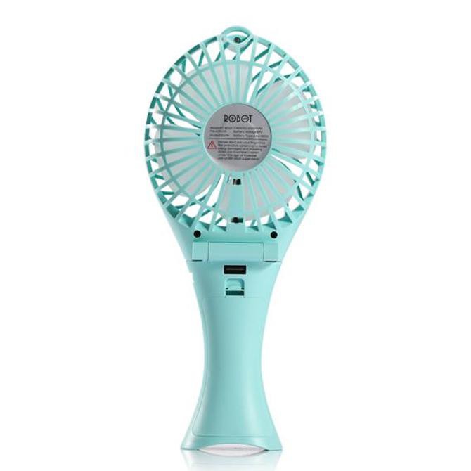 (READY COD) Mini Fan Portable Robot RTBF07 Kipas Angin Mini USB Design Mermaid TERLENGKAP