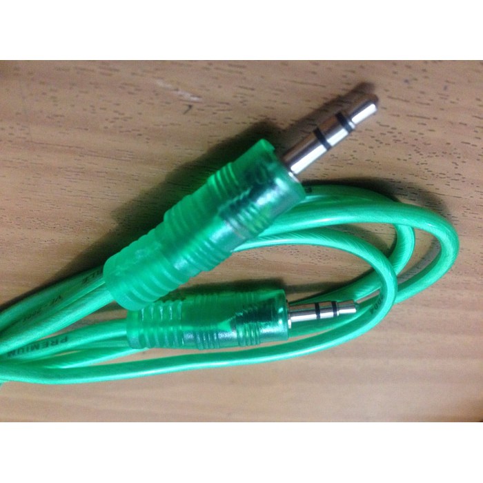 Kabel aux jack 1-1 cable audio jack 1 ke 1 hp handphone