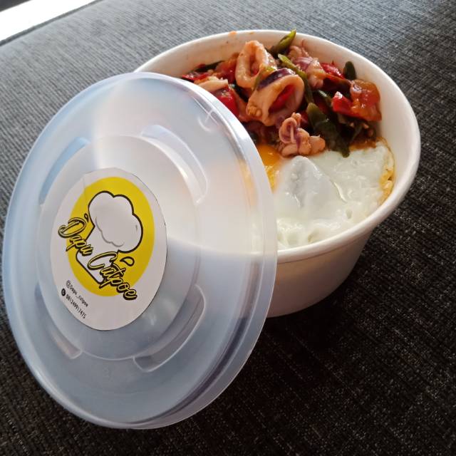 

Ricebowl cumi cabe cabean