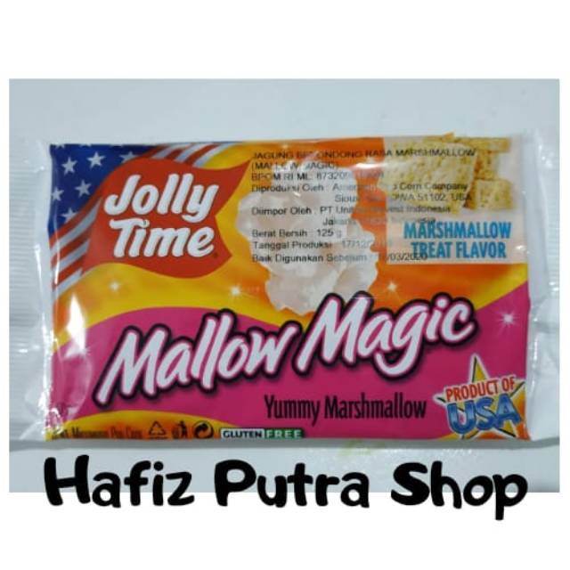

JOLLY TIME POPCORN USA PRODUCT (MALLOW MAGIC)(MURAH/GROSIR)