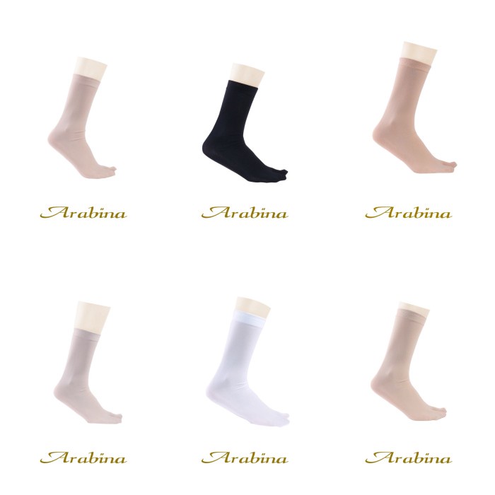 misi- MUNDO ARABINA kaos kaki muslim wanita jempol sebetis - kaos kaki hijab