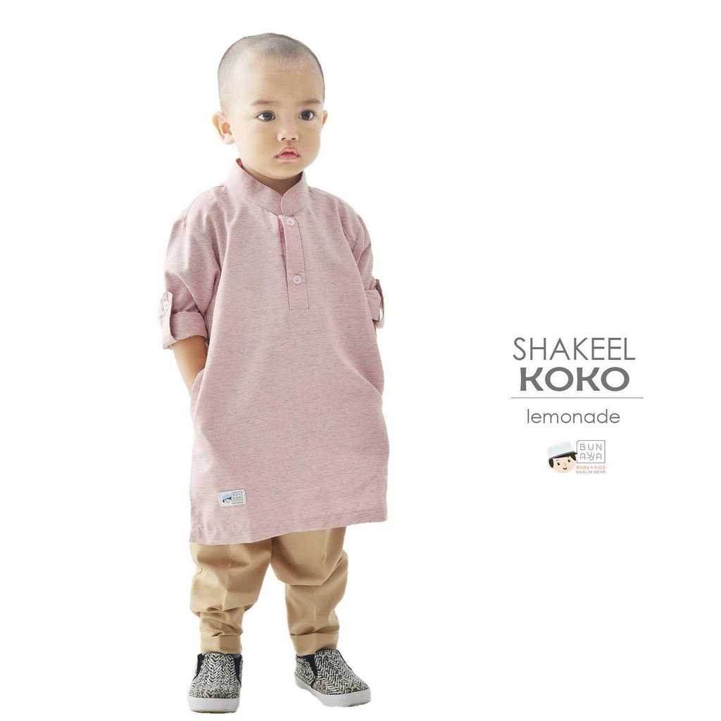 Shakeel Koko Turki Anak Murah Lemonade baju lebaran baju muslim anak