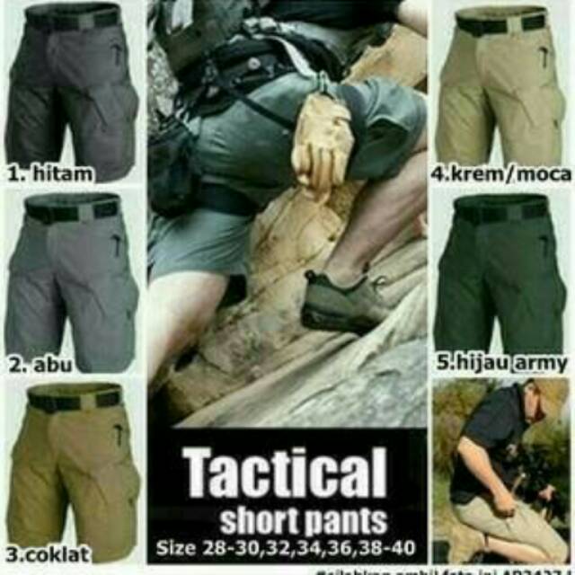 CELANA TAKTIKAL PENDEK BLACKHAWK