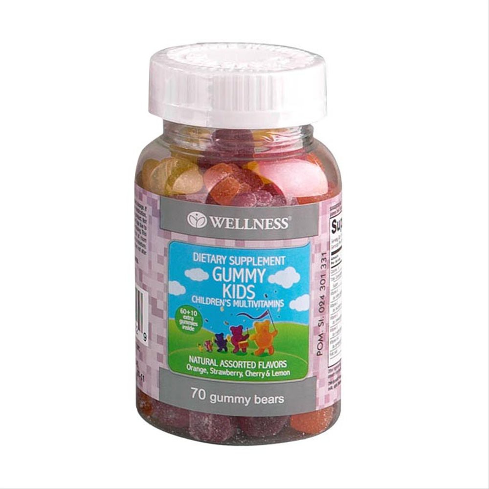 Wellness Gummy Kids Children's Multivitamins Vitamin Anak (Tersedia varian ukuran)