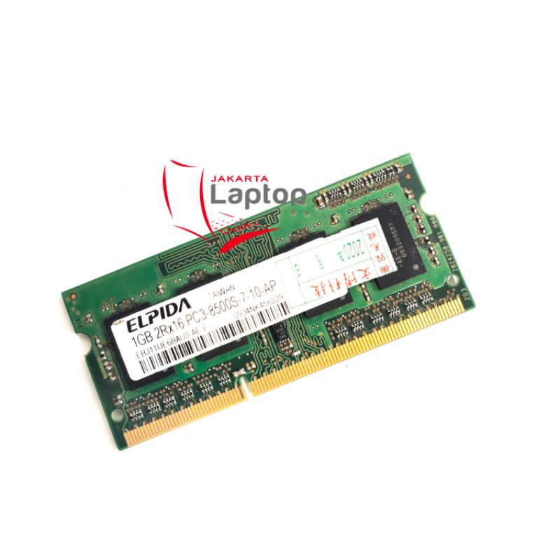 Ram laptop DDR3 Hynix Samsung Elpida 1gb PC 8500