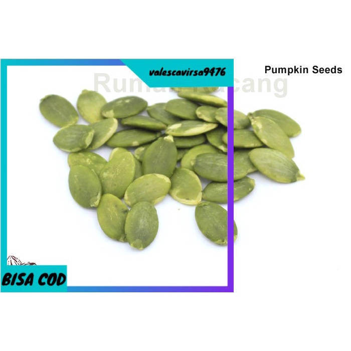 

⭐BISA COD⭐ Pumpkin Seed (Biji Labu Kupas) Oven / Matang Natural 500gr