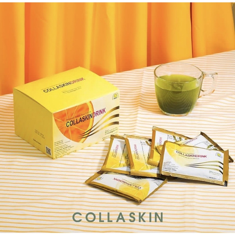 

Collaskin drink minuman kesehatan bercollagen tinggi, sangat bagus untuk menjaga kesehatan kulit