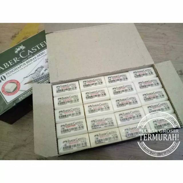 

Faber Castell Penghapus Stip Putih (Free Dust)