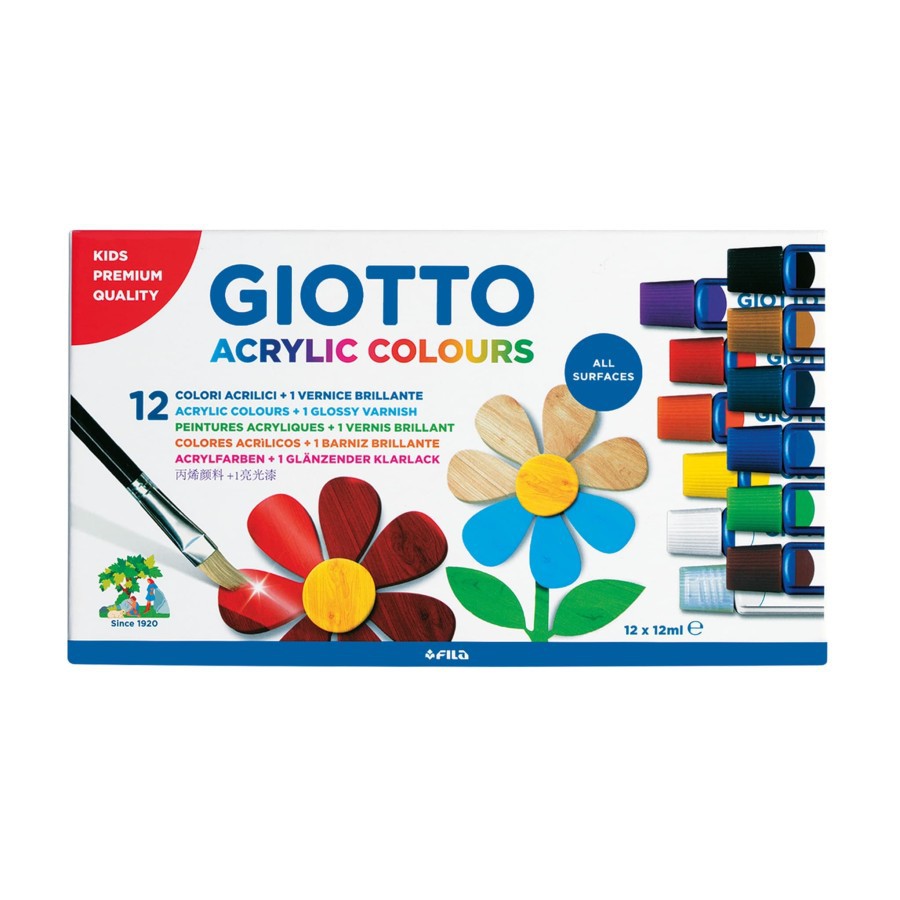 

Giotto Acrylic Colours 12 Colors