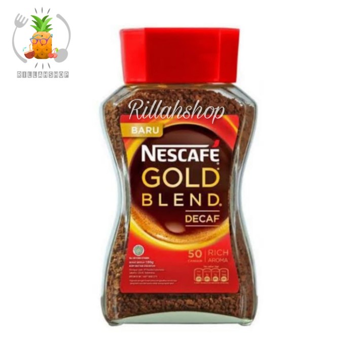 

Nescafe Kopi Gold Blend Decaf (100g)