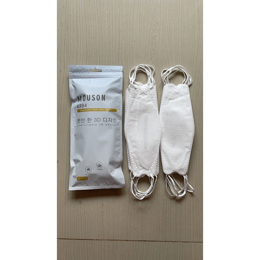 masker mouson / masker kf94 /masker evo kf94 / masker diposable / penutup hidung mouson