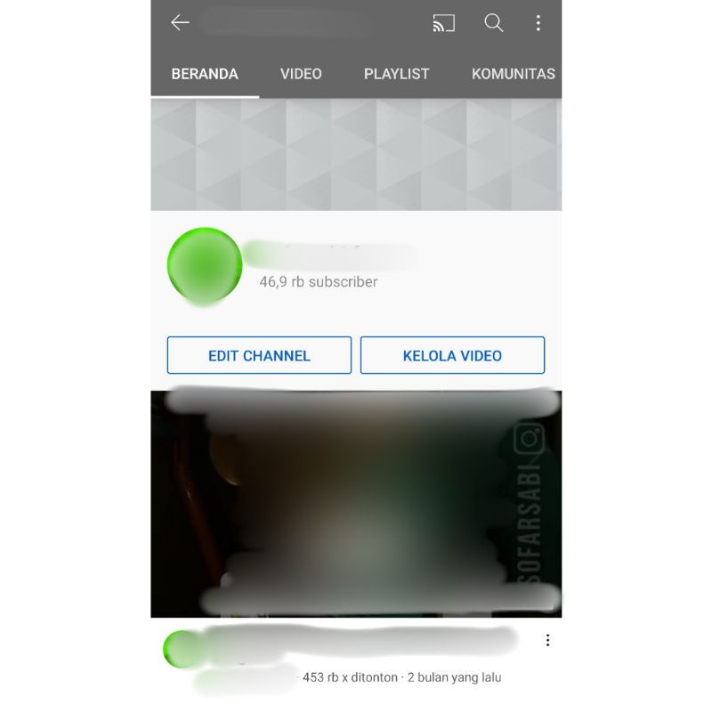 (Terjual) Akun YouTube 52k + AdSense (Istimewa)