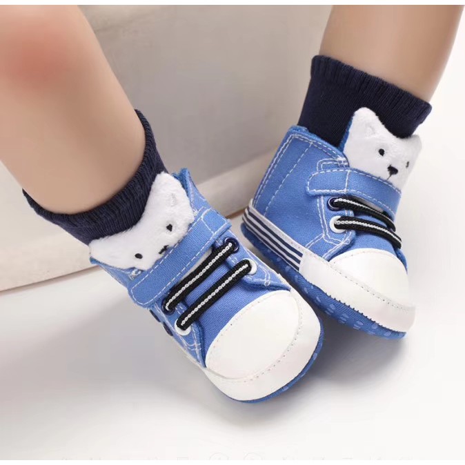 HappyOliver C604 BEAR BOOTS Sepatu Anak Laki Sepatuanak Sepatu Bayi Prewalker Shoes