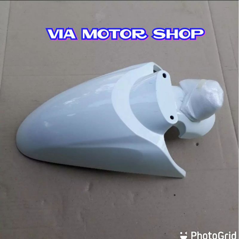 Spakbor Depan Honda Scoopy All New_Terbaru 2019 warna putih