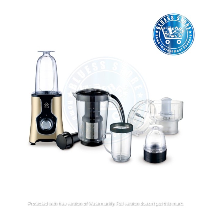 Kels Nada Set 6 Pcs Mini Blender Serbaguna Mini Blender Multifungsi