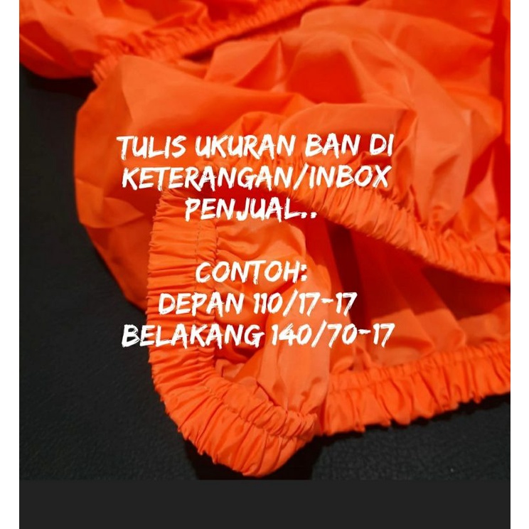 Sarung Ban Motor Cover Ban Motor Pelindung Ban Motor Tutup Ban Motor Ring 17 Sarung Ban Ring 18 - COD Terlaris